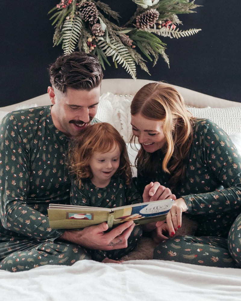 Greenery Comfort-Family Matching Christmas Pajamas