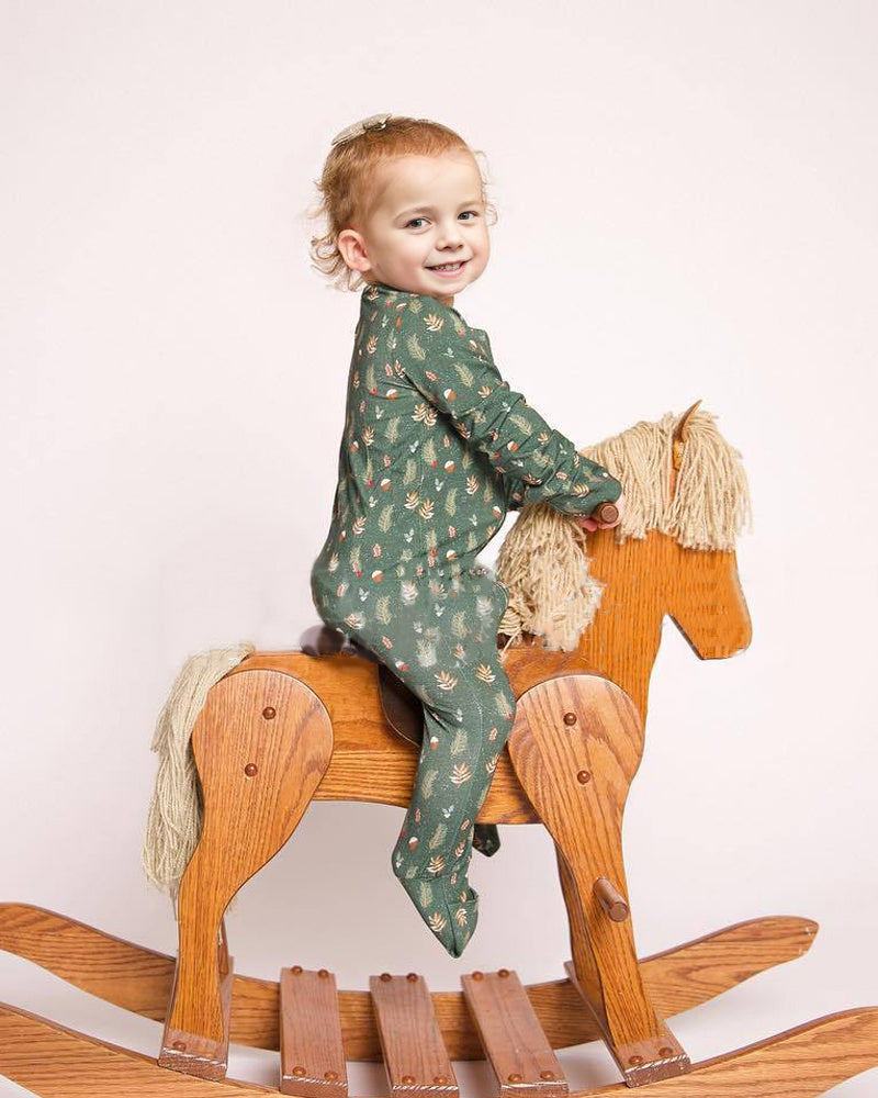 Greenery Comfort-Family Matching Christmas Pajamas