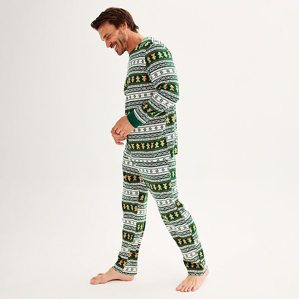Gingerbread Joy-Family Matching Christmas Onesie Pajamas